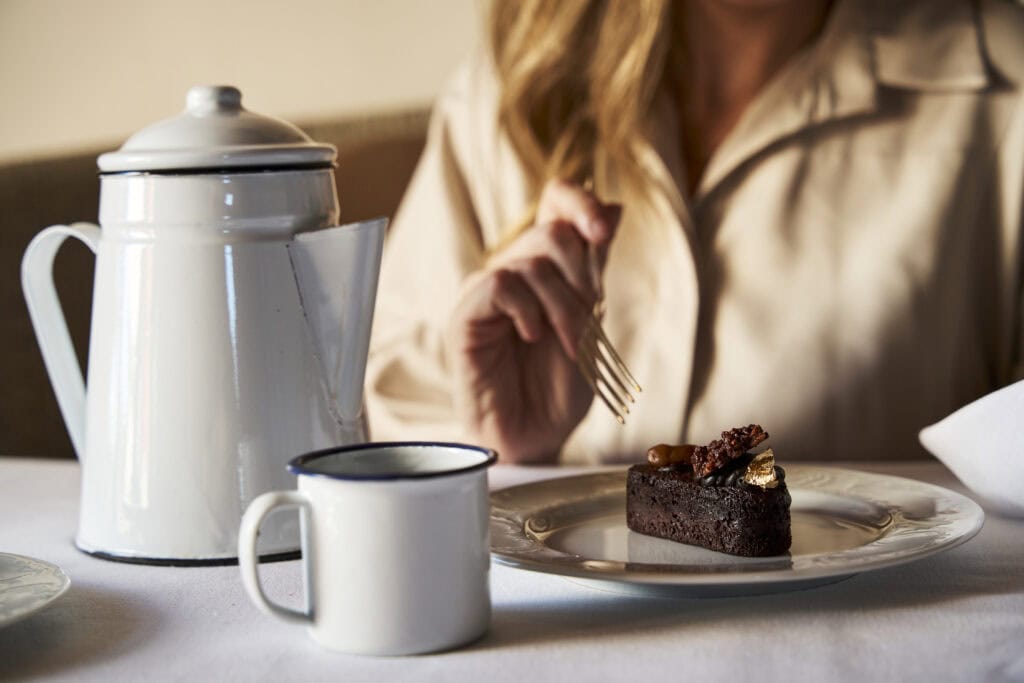 Spring Farm Tea dishes at Clara’s Barn